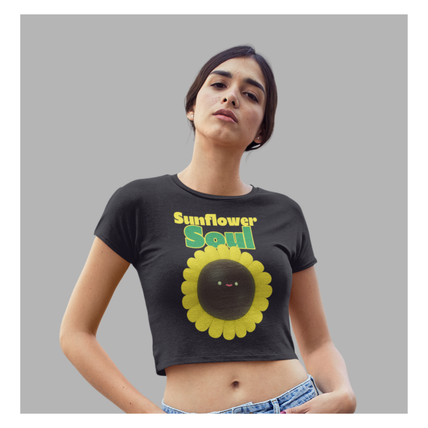 Sunflower Soul - Crop Top