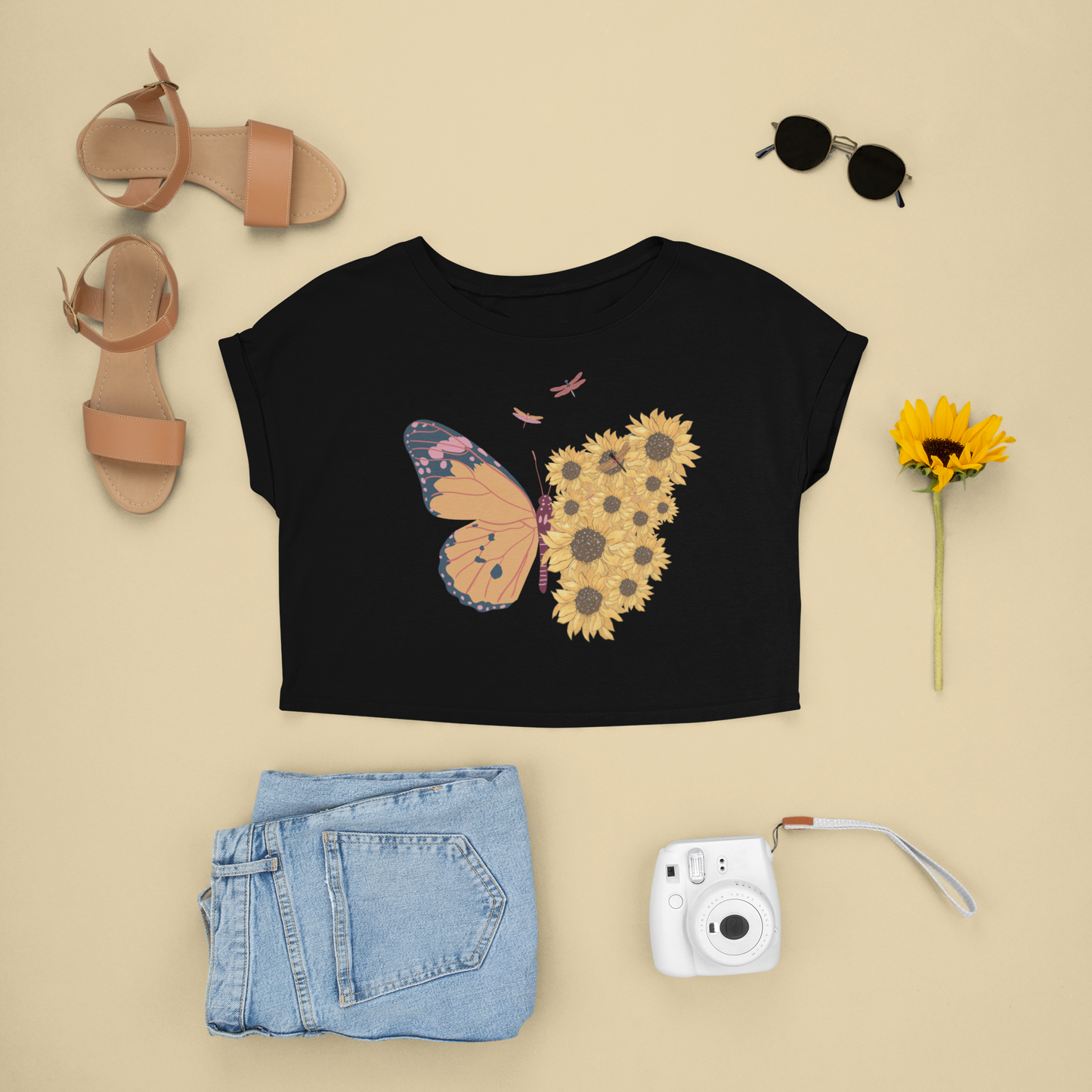 Butterfly - Crop Top