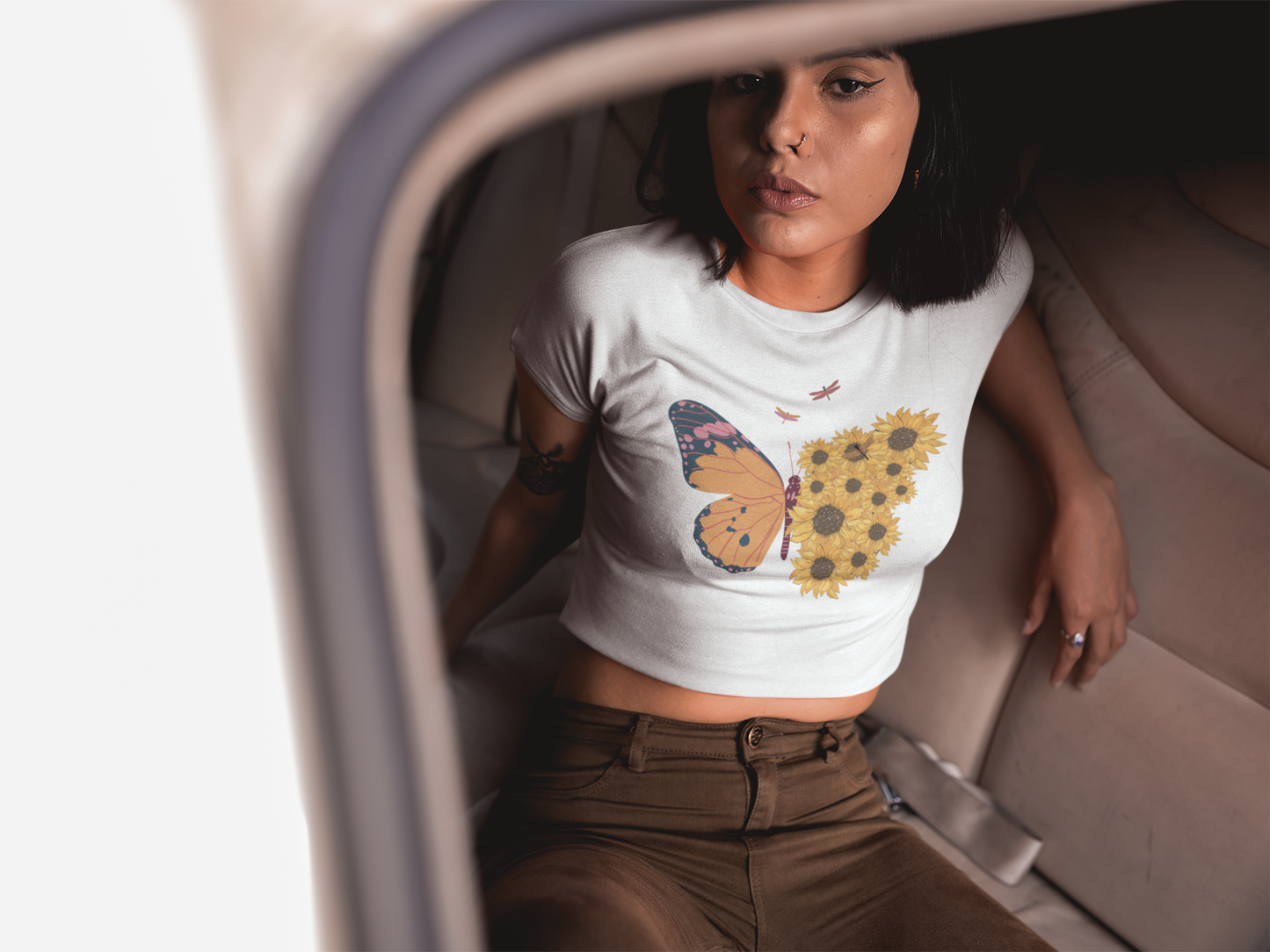 Butterfly - Crop Top