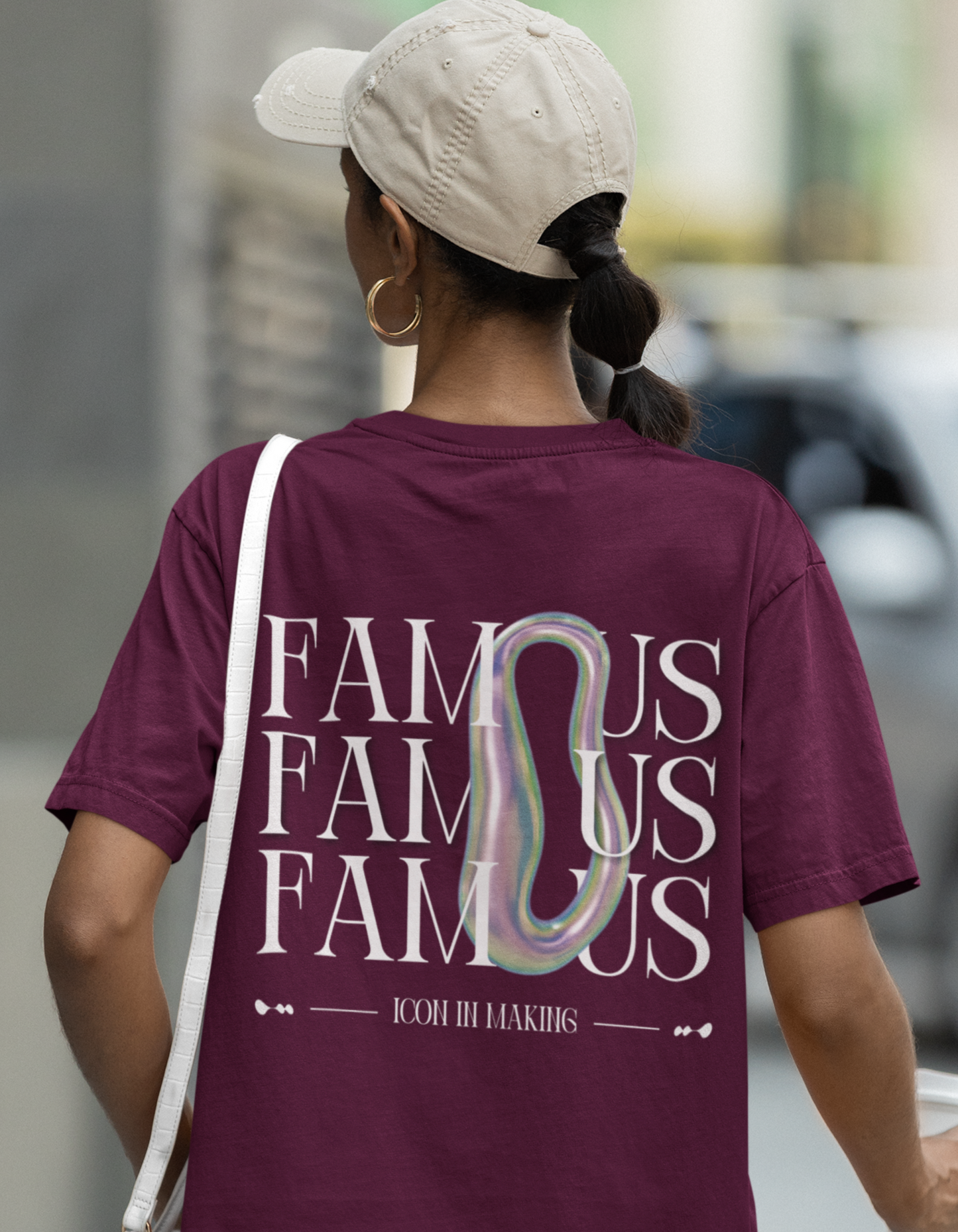 Famous - Women's Oversized T-Shirt