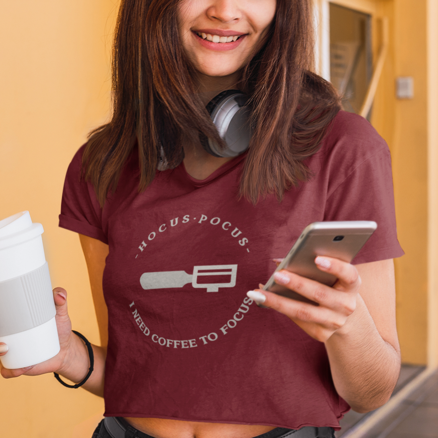 Coffee - Crop Top