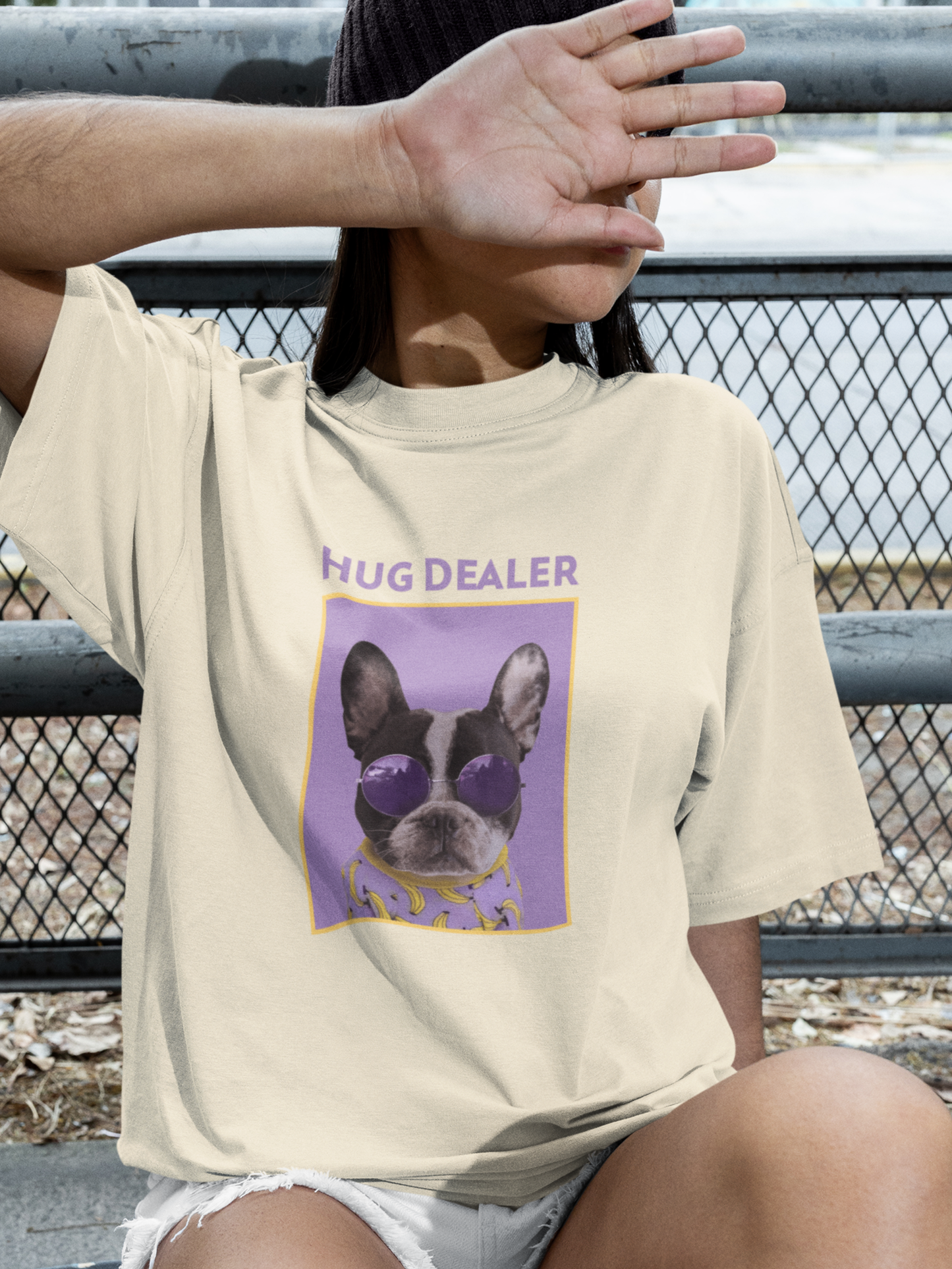 Hug Dealer - Women's Oversized T-Shirt