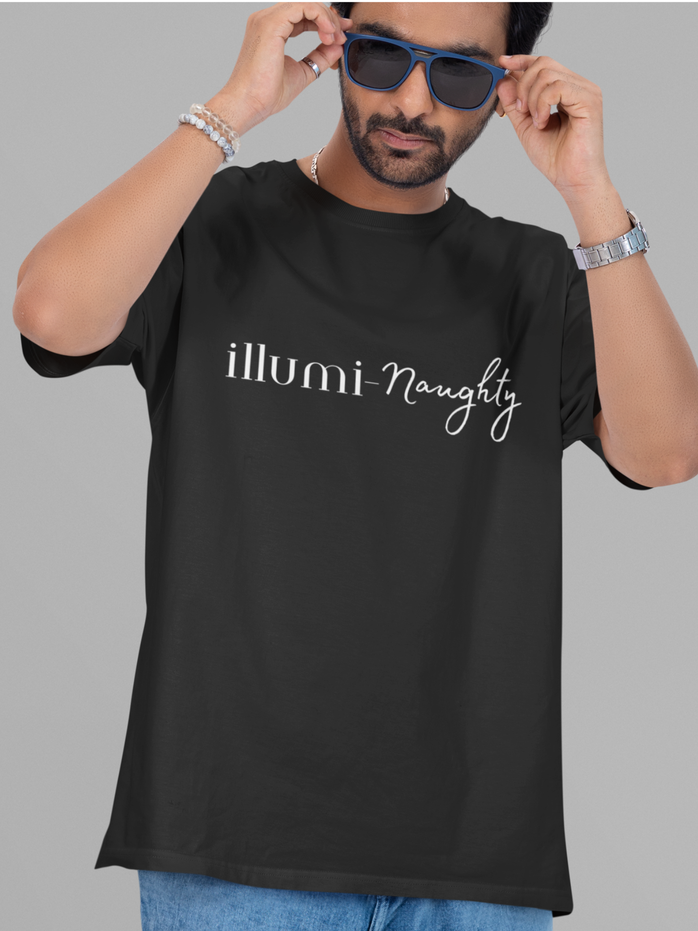Illumi-naughty - Oversized T-Shirt