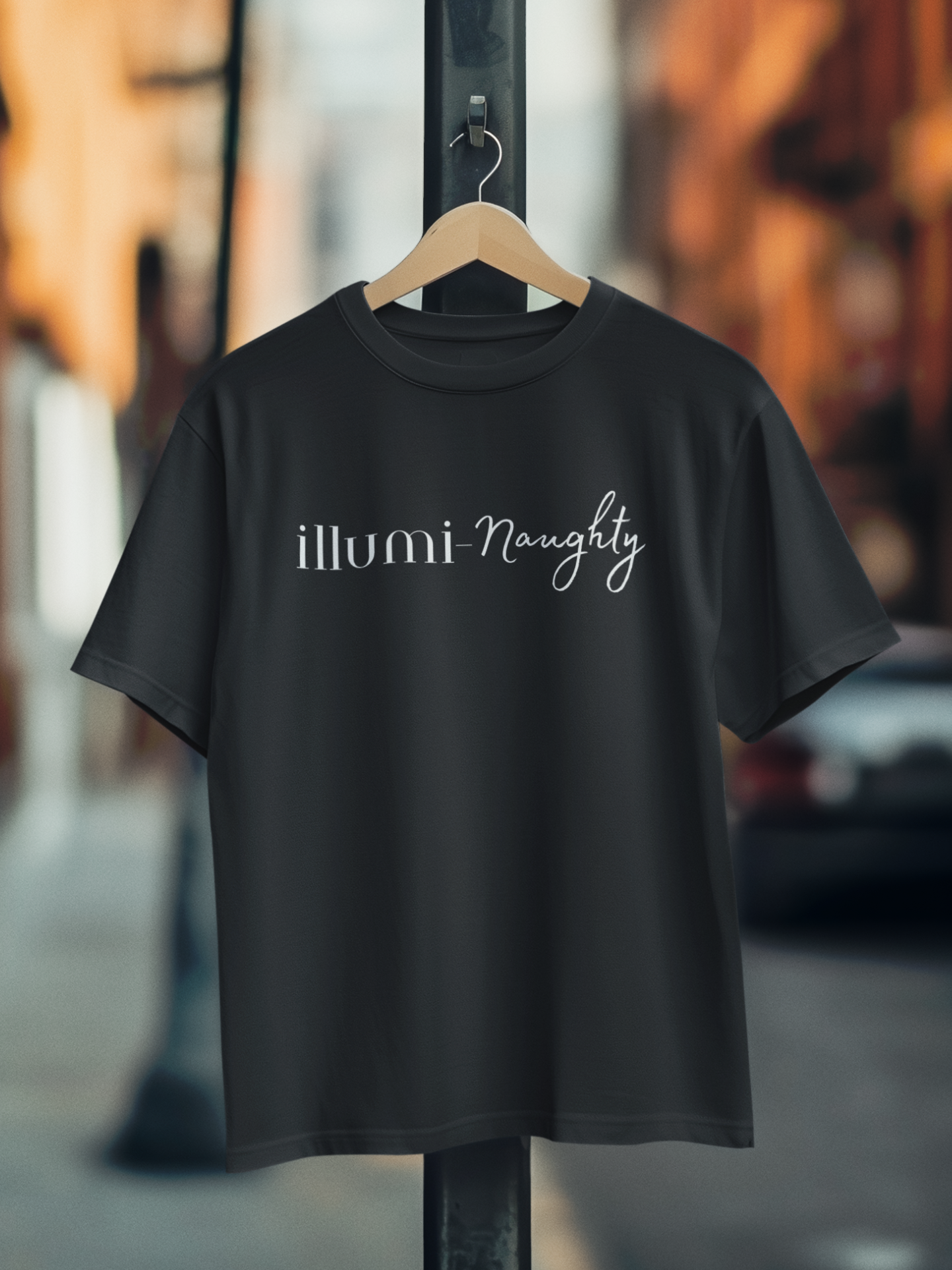 Illumi-naughty - Women's Oversized T-Shirt