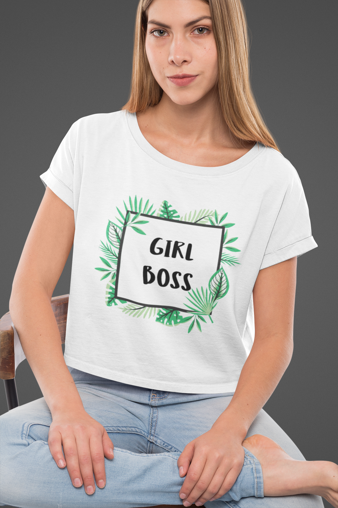 Girl Boss - Crop Top