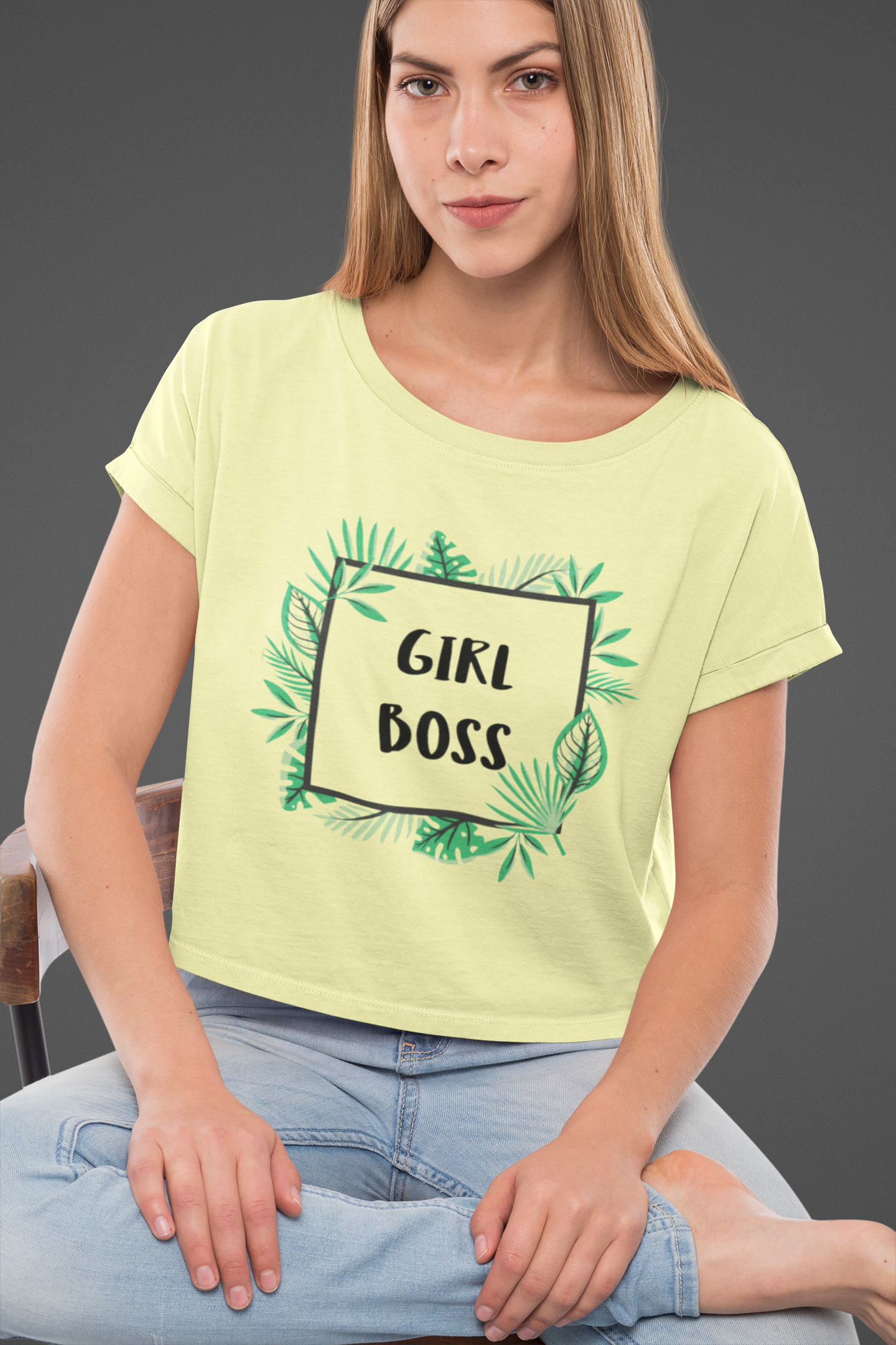 Girl Boss - Crop Top