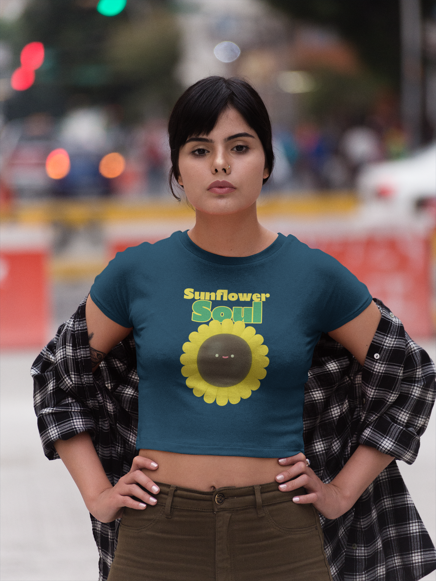 Sunflower Soul - Crop Top