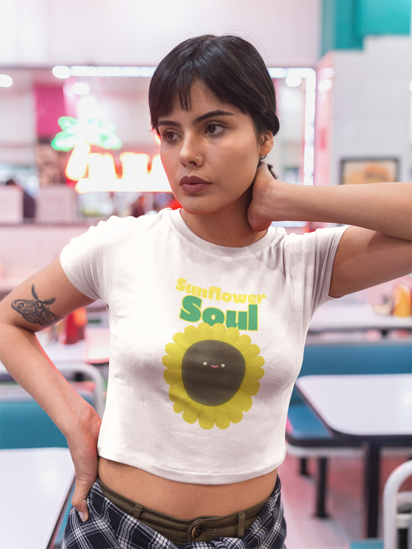 Sunflower Soul - Crop Top