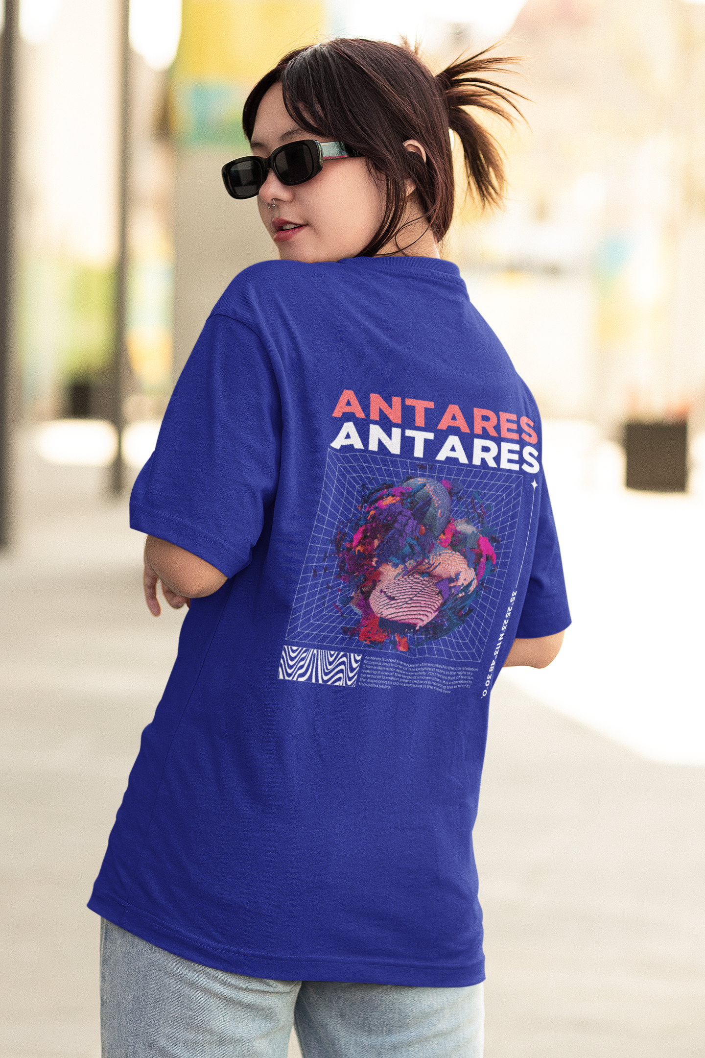 Antares - Women's Oversized T-Shirt
