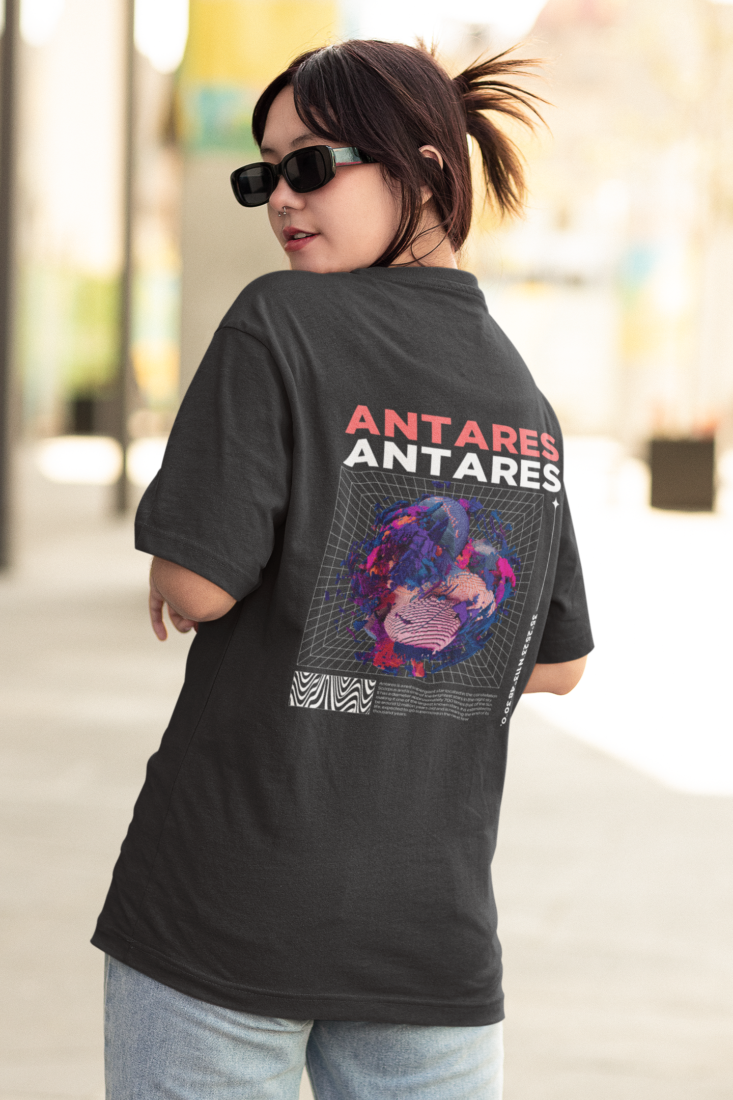 Antares - Women's Oversized T-Shirt