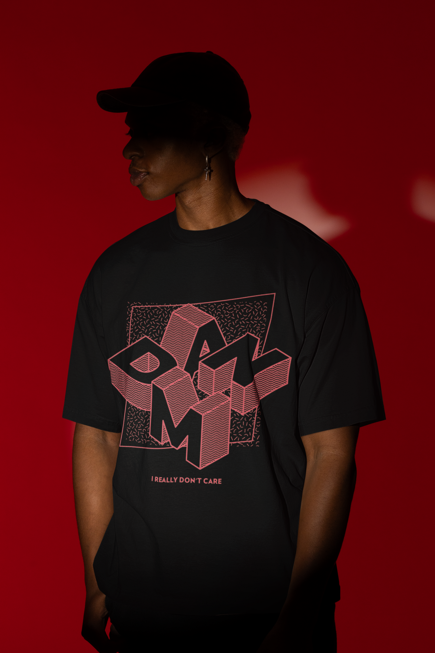 Damn - Men's Oversized T-Shirt