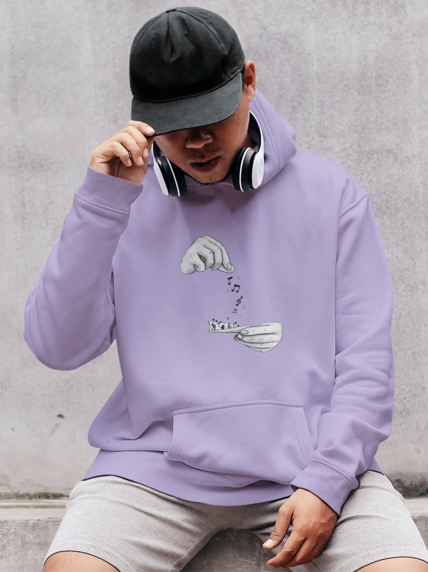 Music Addiction - Men's Hoodie