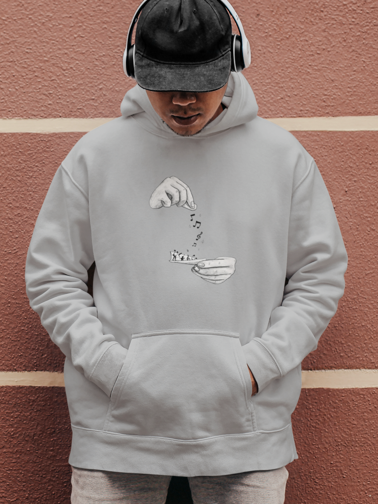 Music Addiction - Men's Hoodie