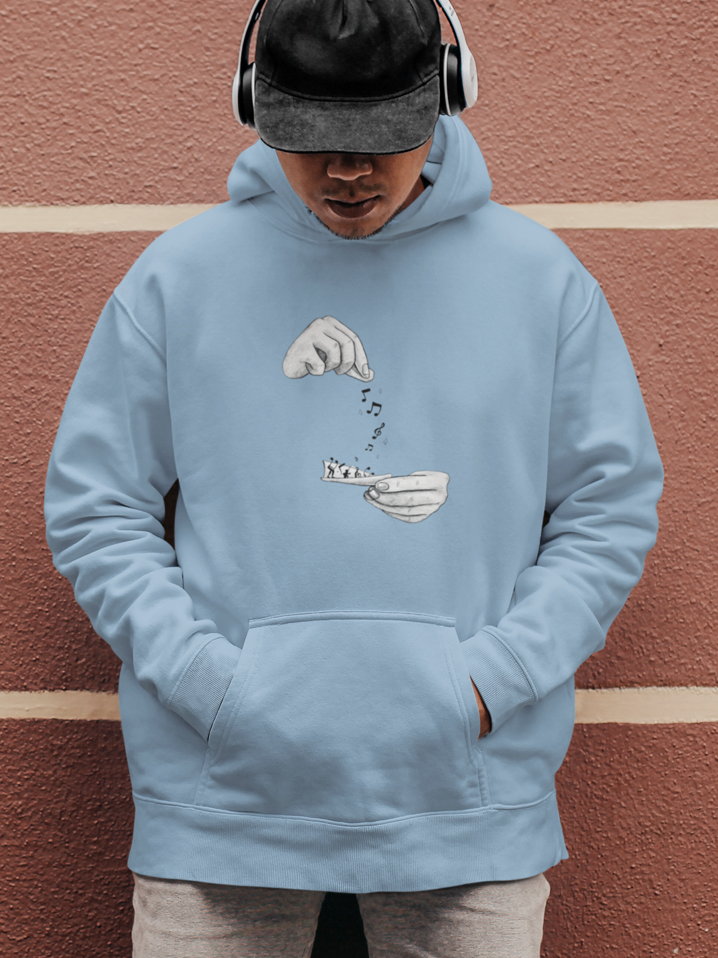 Music Addiction - Men's Hoodie