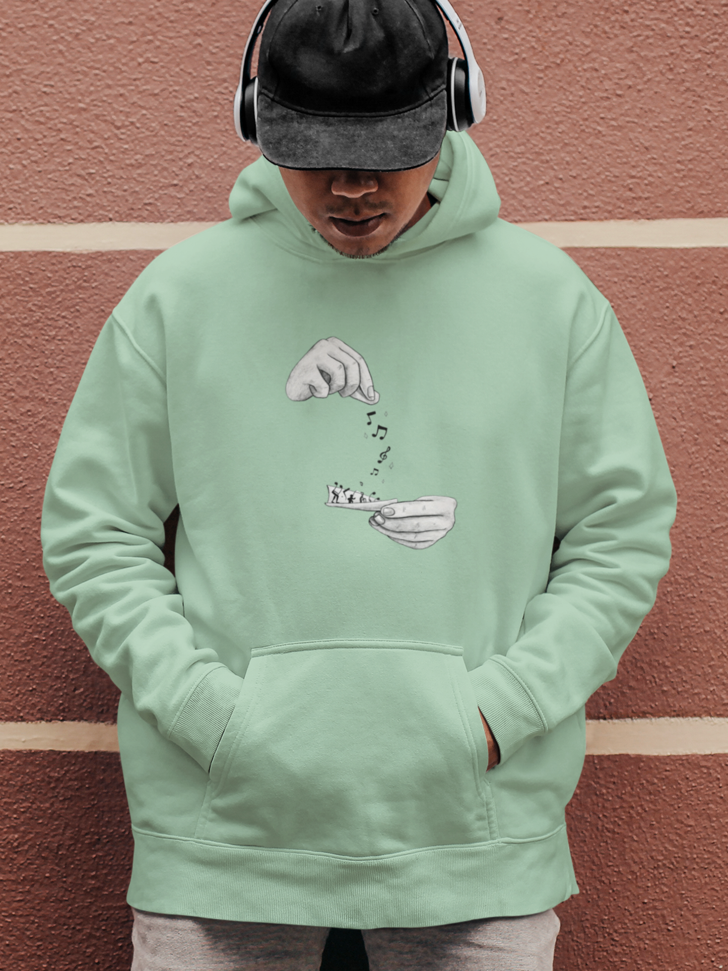 Music Addiction - Men's Hoodie