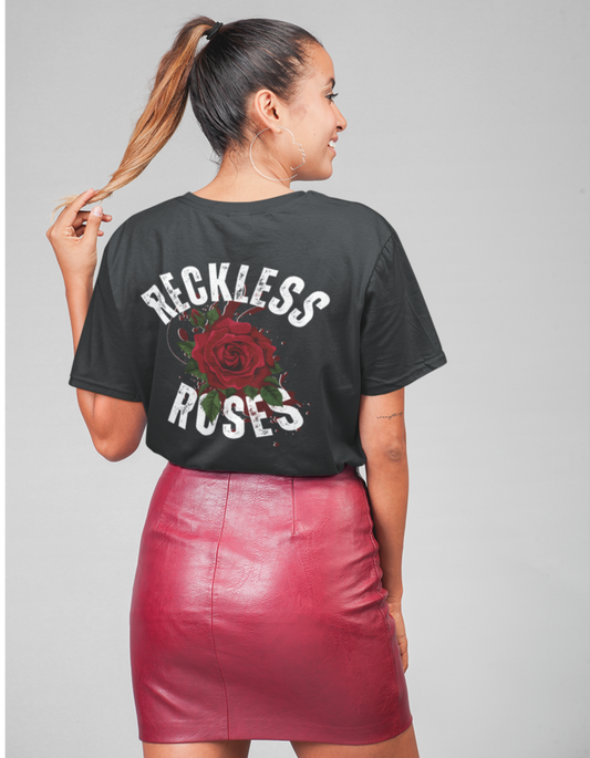 Reckless Rose - Women's Oversized T-Shirt