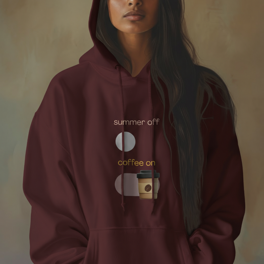 Women's Hoodie  - Summer off Coffee on