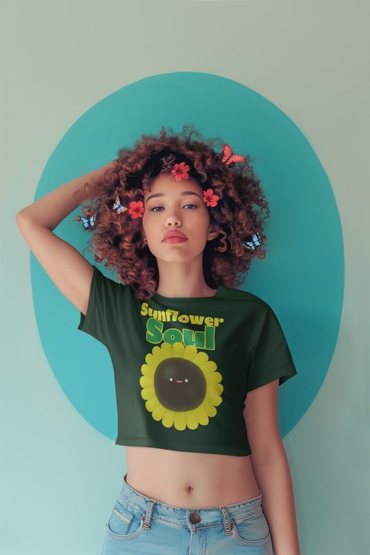 Sunflower Soul - Crop Top