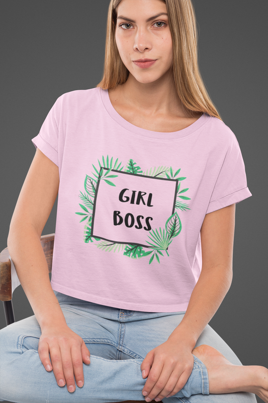 Girl Boss - Crop Top
