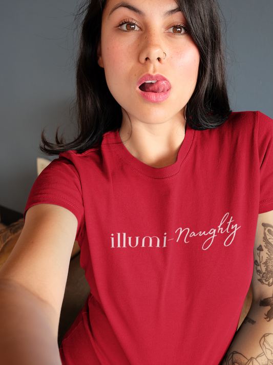 Illumi-naughty - Women's Oversized T-Shirt